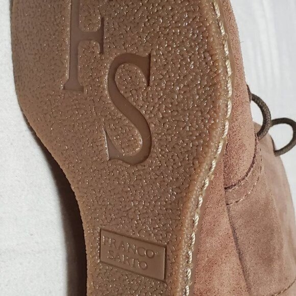 Franco Sarto Womens Suede Lace up Ankle Booties Size US 7.5 - Picture 13 of 16